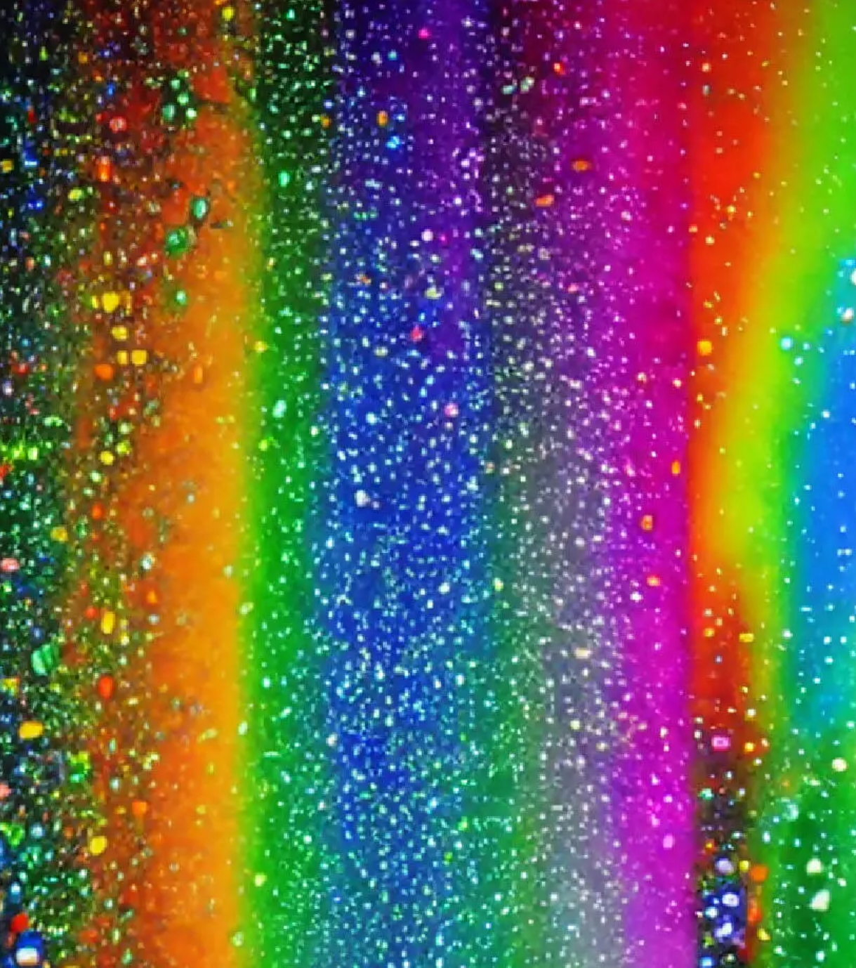 rainbow colors